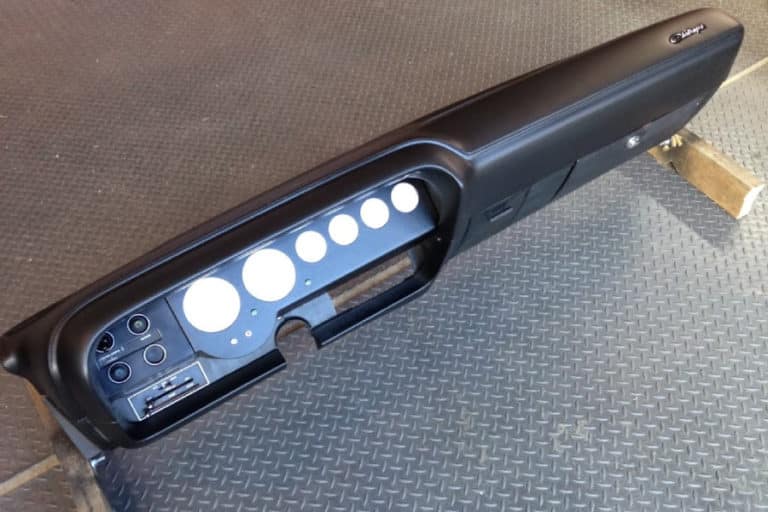 1970 Dodge Challenger Dash Pad Restoration with Custom Bezel | Just Dashes