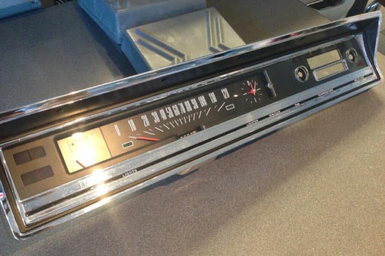 1966 Ford Fairlane Instrument Cluster And Plastic Chrome Restoration 
