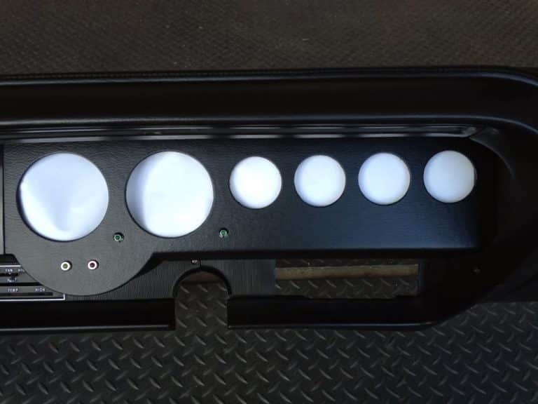 1970 Dodge Challenger Dash Pad Restoration with Custom Bezel | Just Dashes