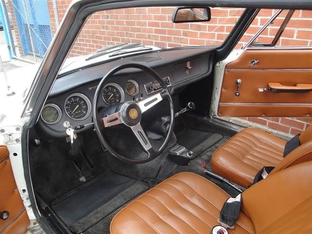 1966 Alfa Romeo GTV Dash Pad Restoration with Custom Flat Black Facia