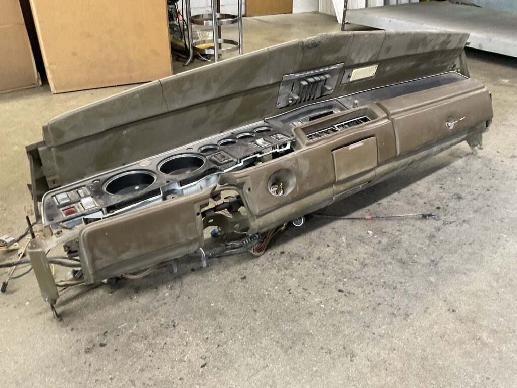 1968 Dodge Charger Dash restoration