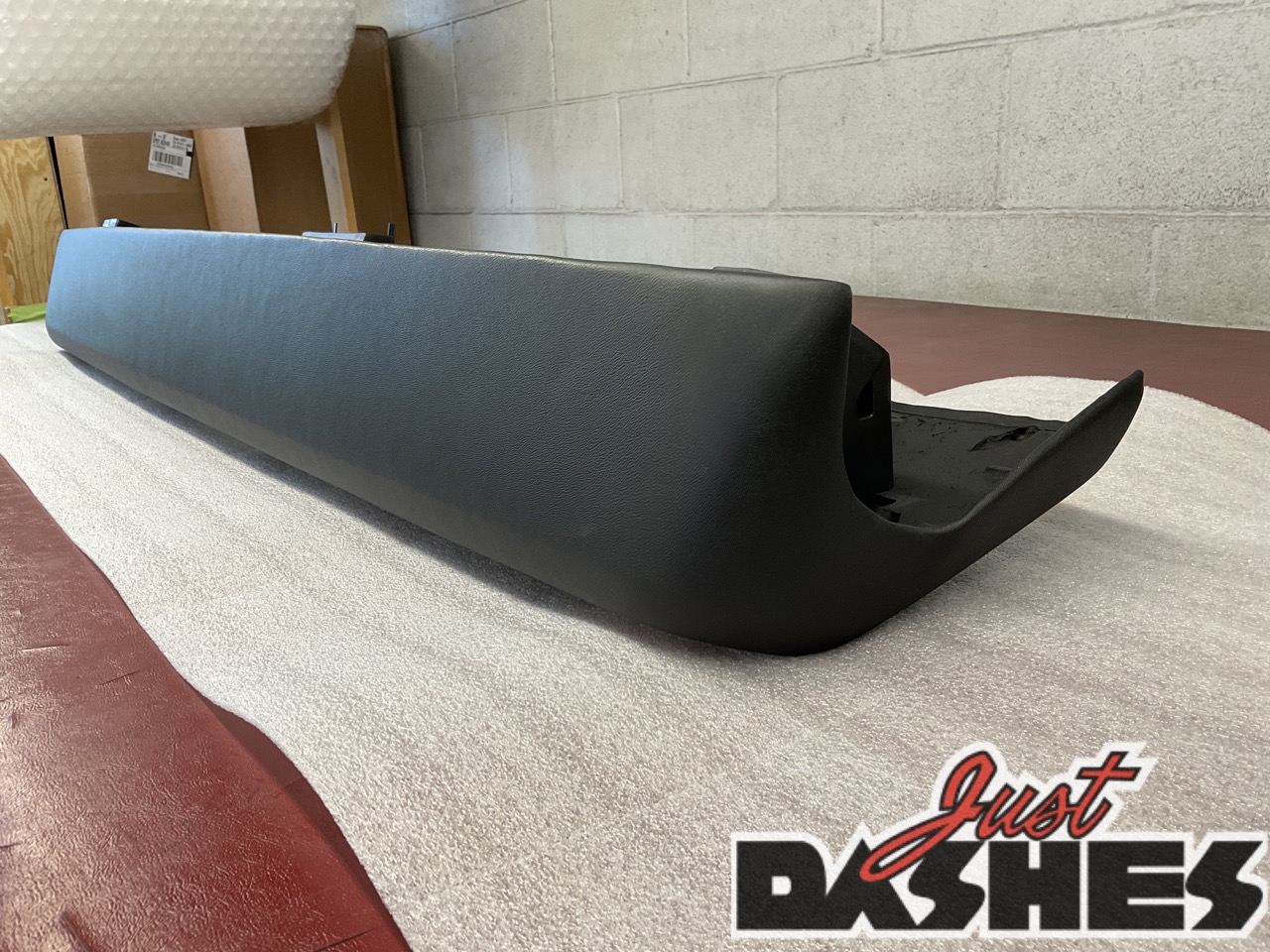 Restored dashboard with sleek, smooth surface
