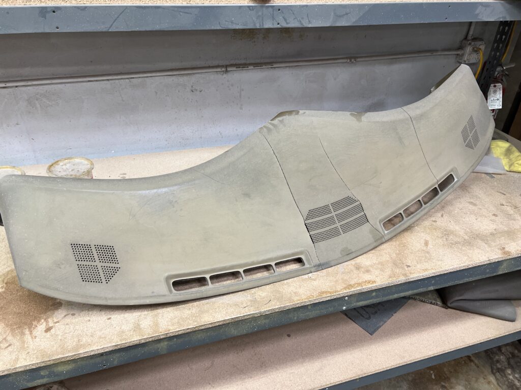 Dashboard with Speaker Damage