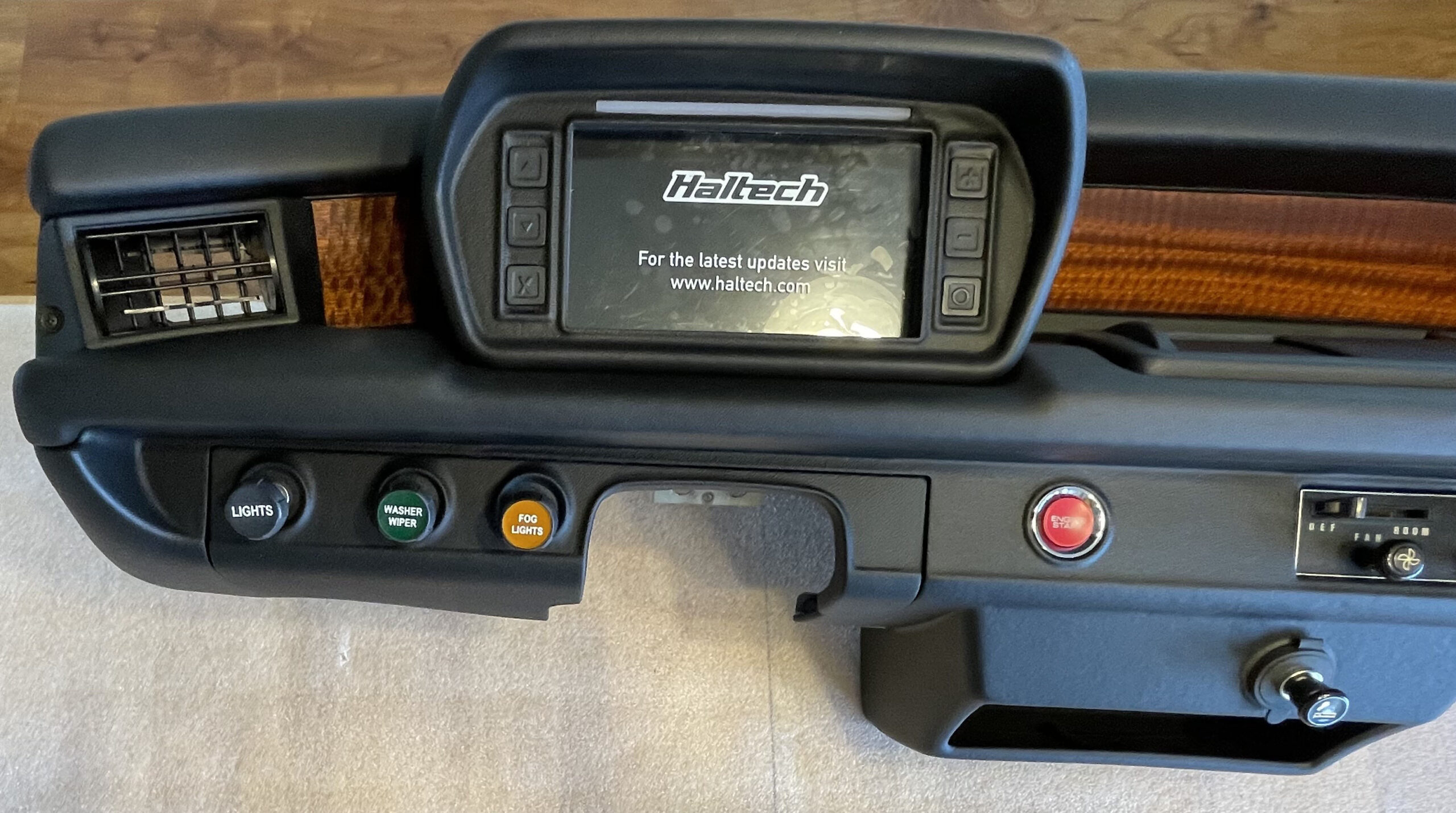 72 Honda Civic Custom RestoMod Dashboard