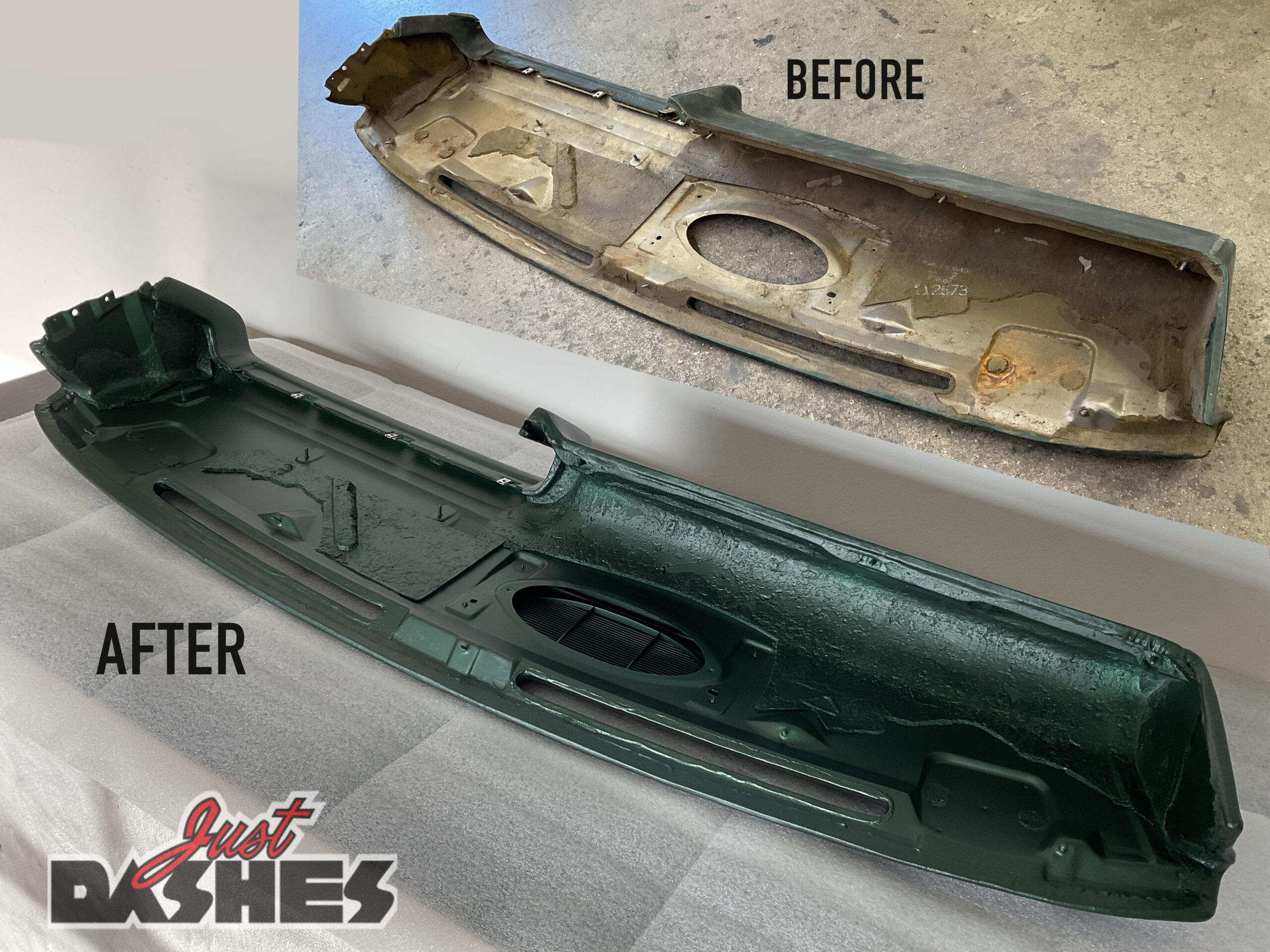 74 Cuda dashboard restoration
