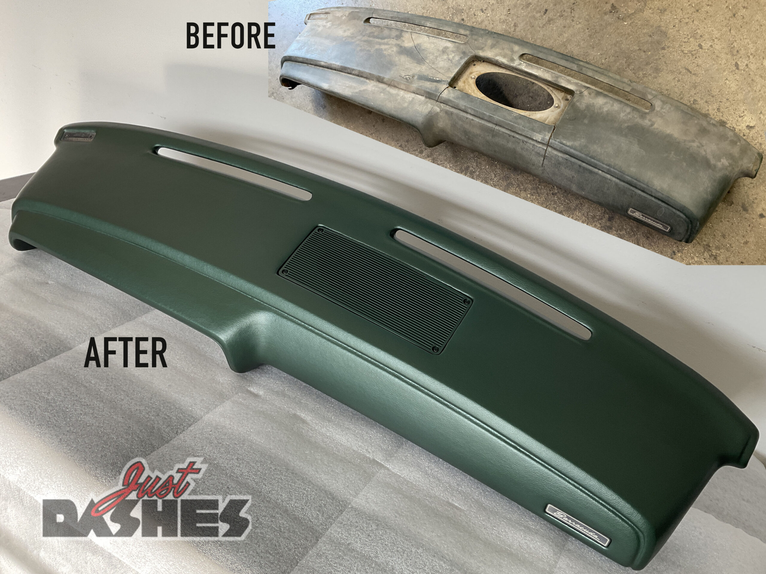 74 Cuda dashboard restoration