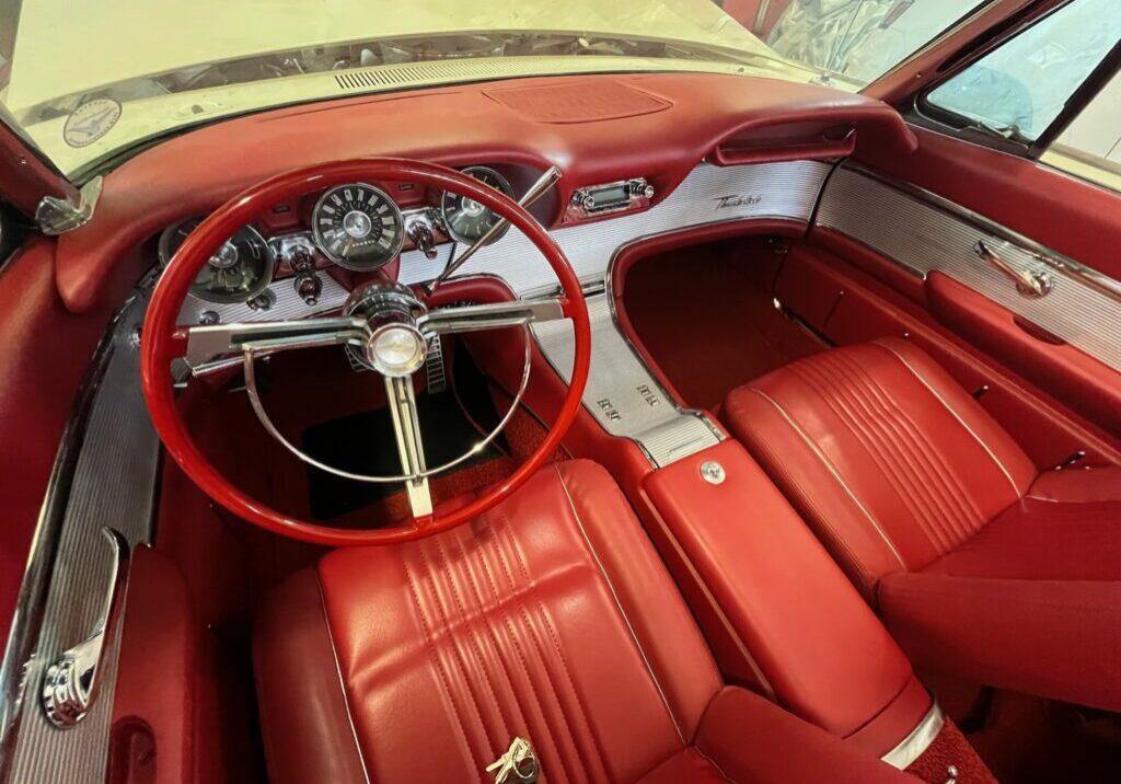 63 thunderbird interior restoration 14